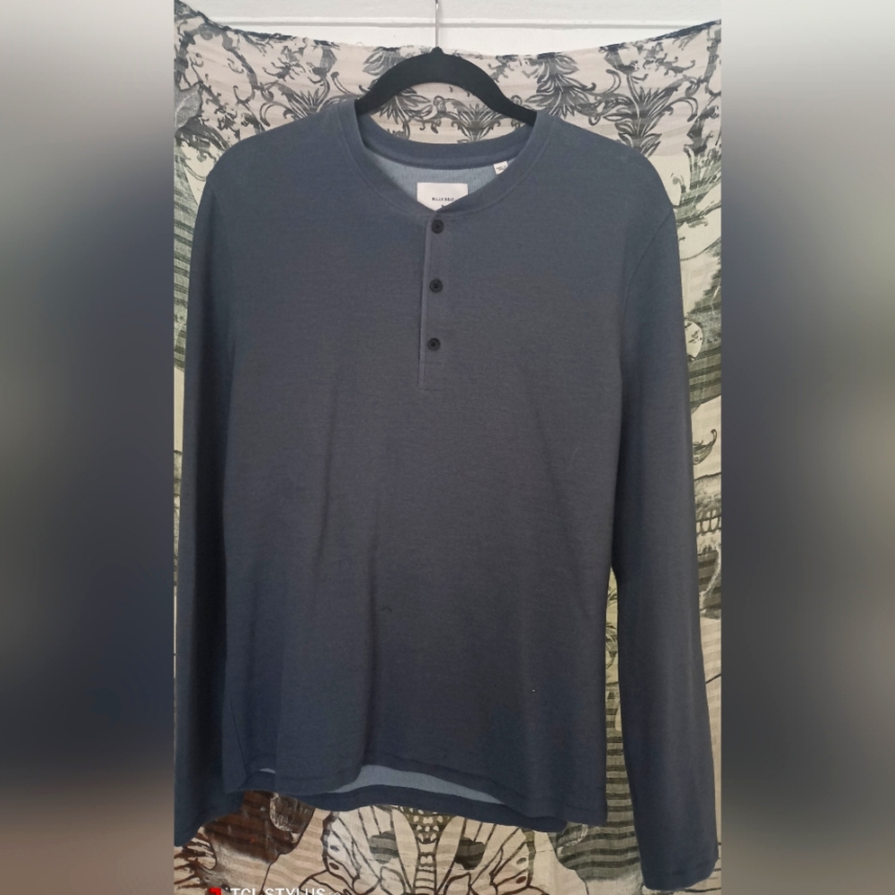 Billy Reid Cotton Henley